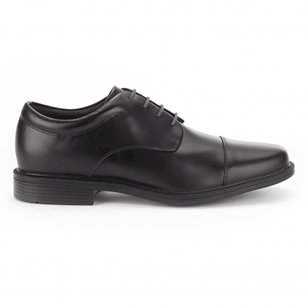 Sapatos Oxford Homem Rockport Ellingwood Pretas,Portugal IQELS-4285